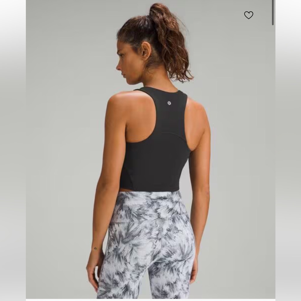 NWOT Lululemon Wunder Train Racerback Tank Top Black Size:2